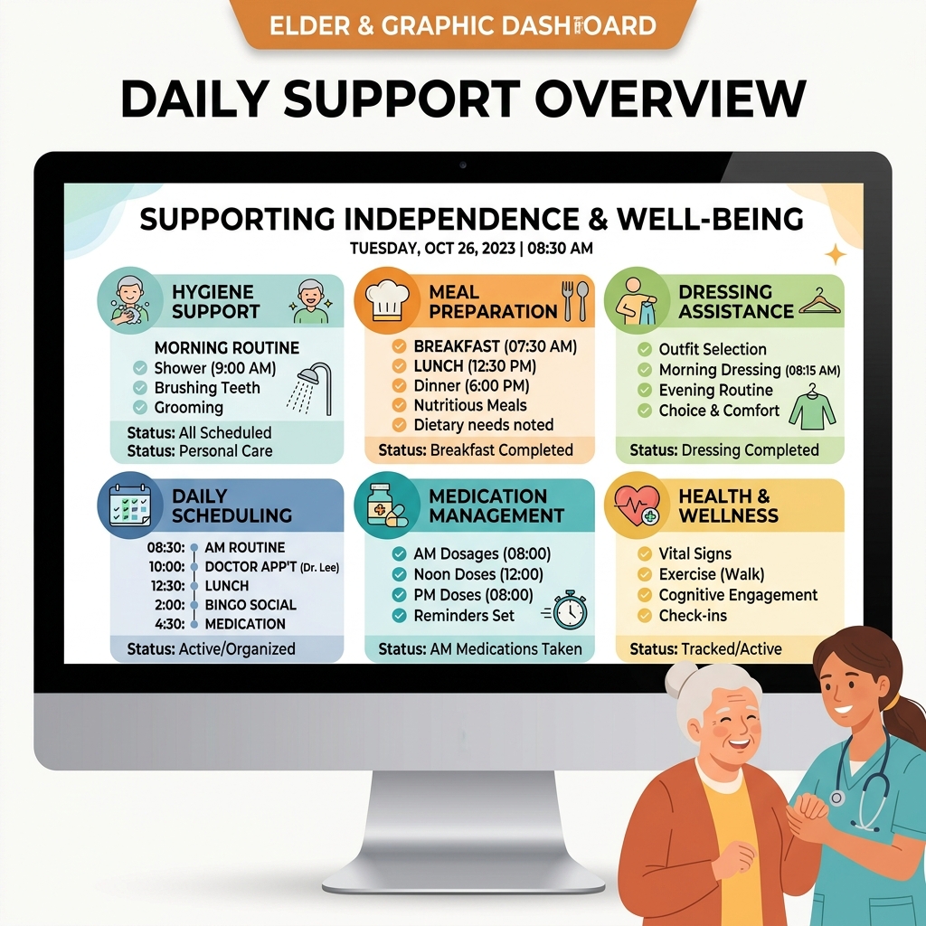 Daily Personal Care Assistance: What Is Included?